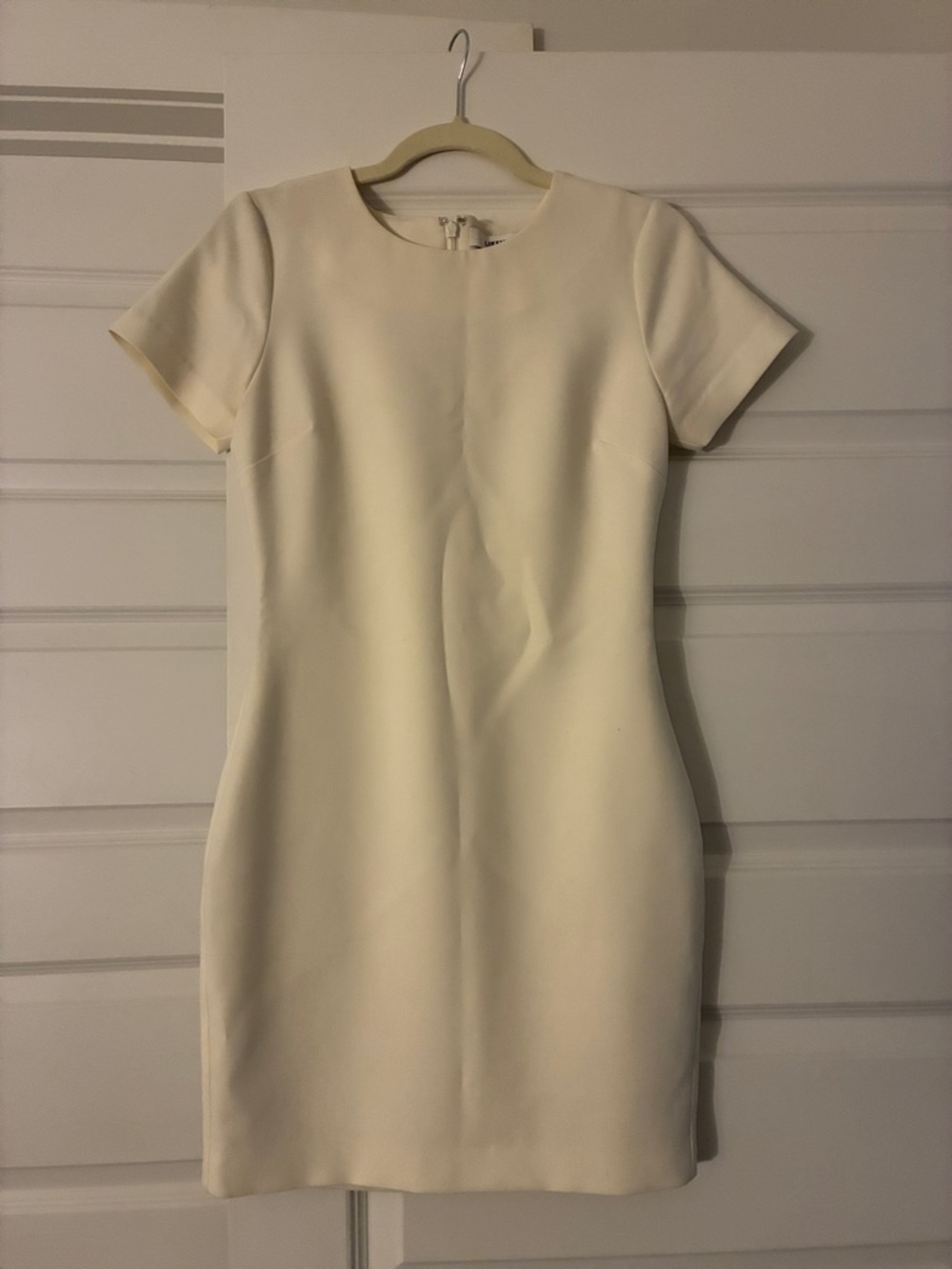 Likely Short Sleeve White Dress
